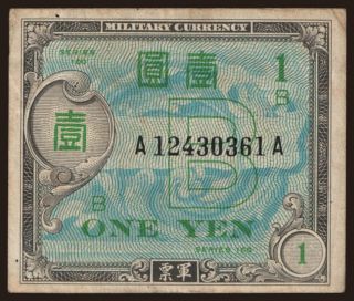 1 yen, 1945