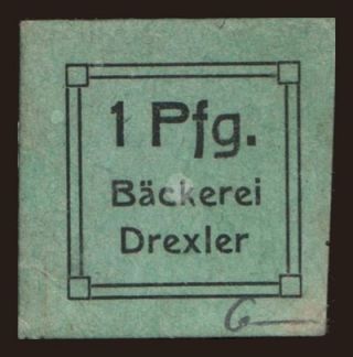 München/ Drexler Bäckerei, 1 Pfennig, 1920