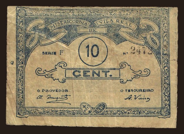 Misericordia, 10 centavos, 191?
