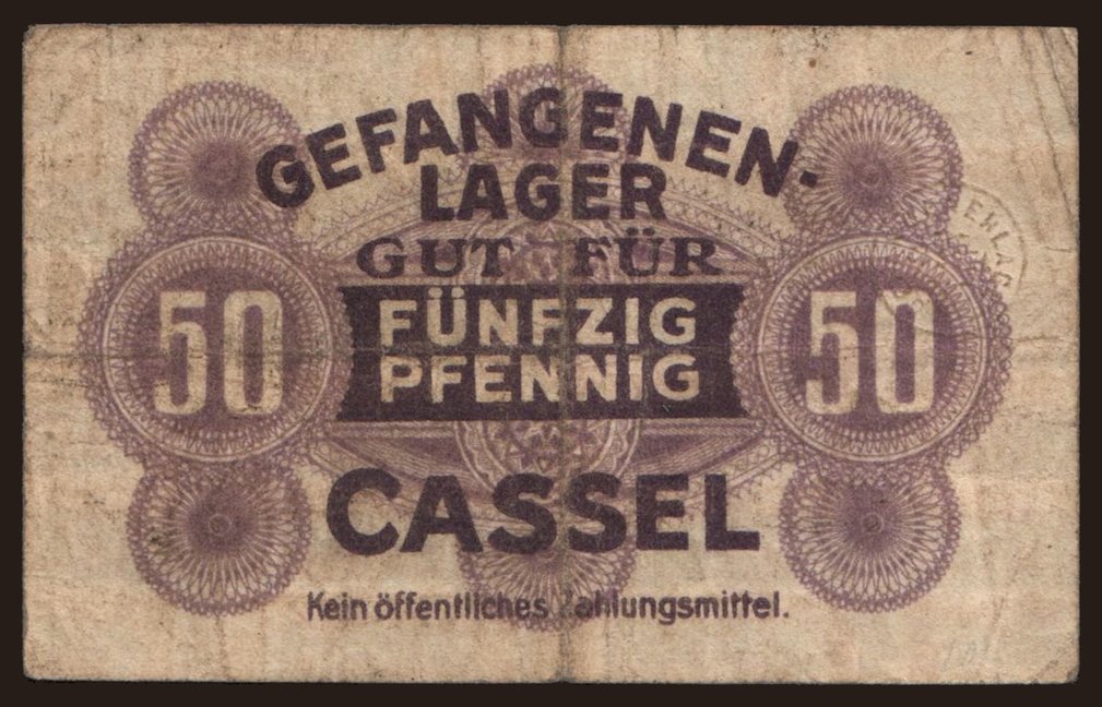 Cassel, 50 Pfennig, 191?