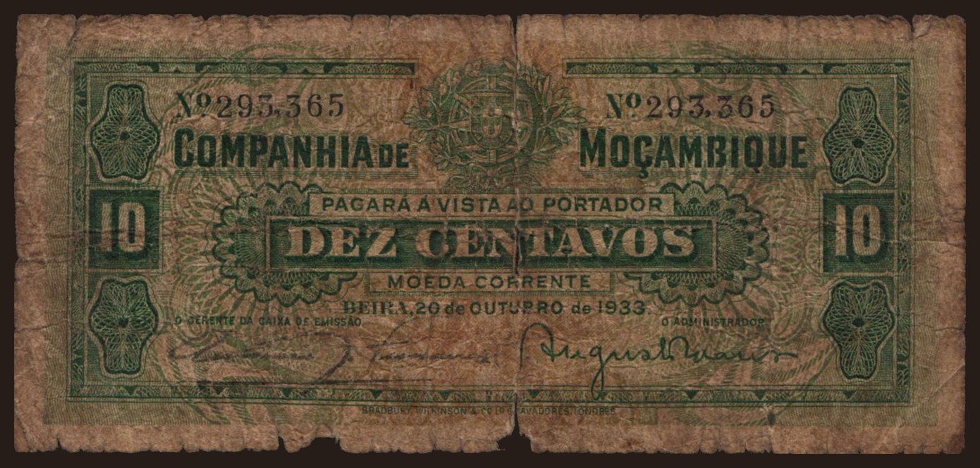 10 centavos, 1933