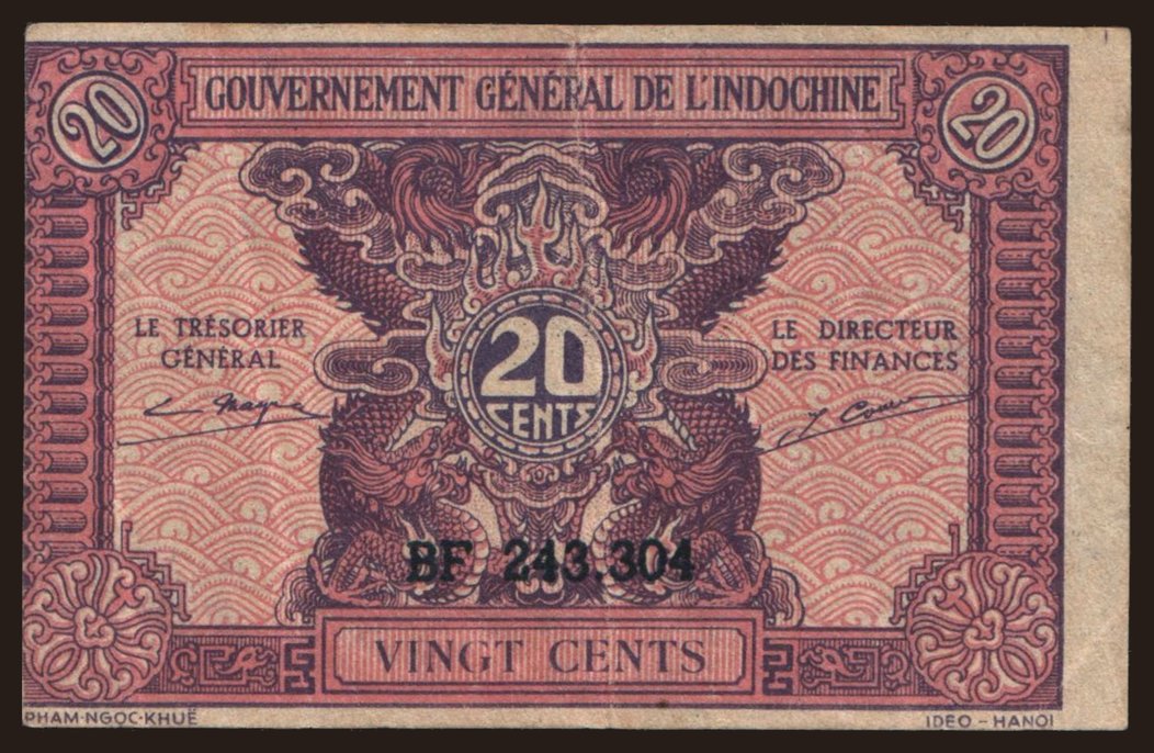 20 cents, 1942