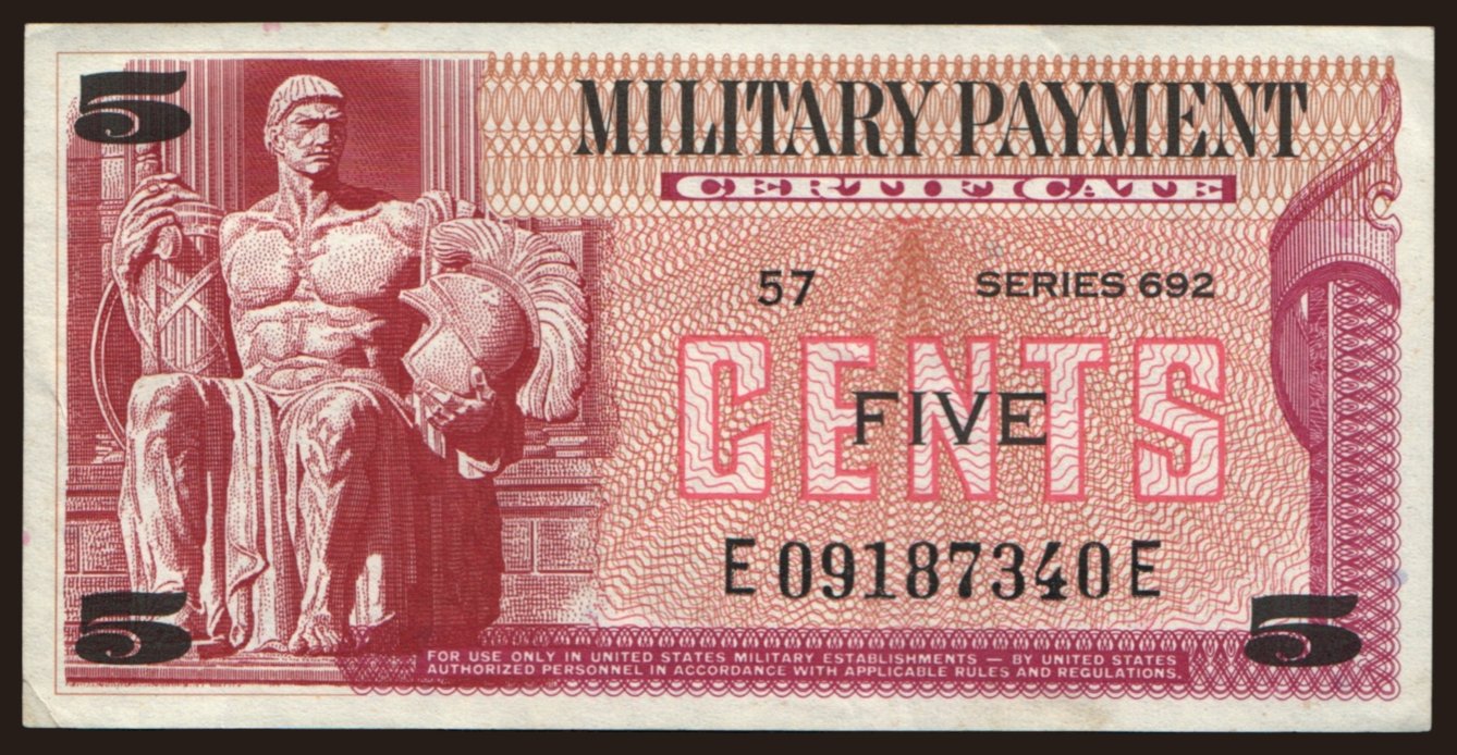 MPC, 5 cents, 1970