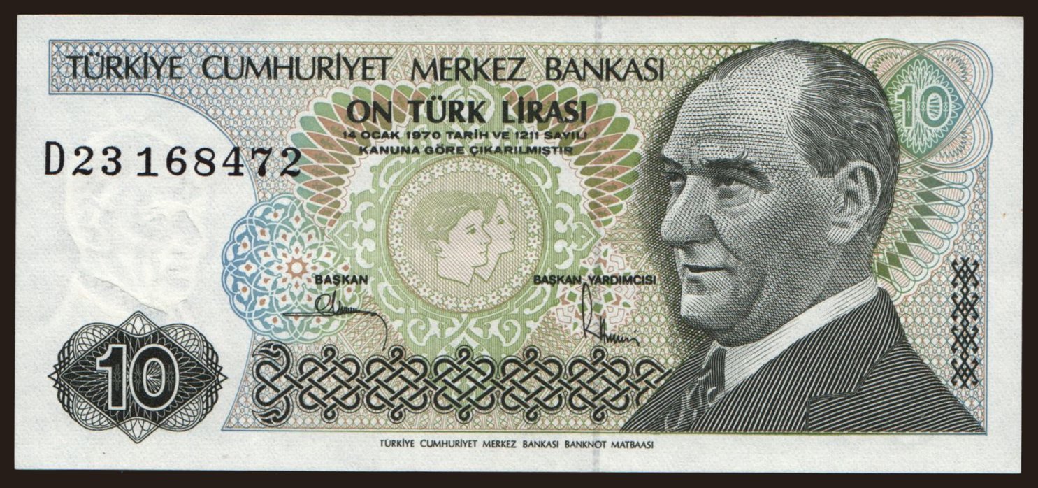 10 lira, 1982
