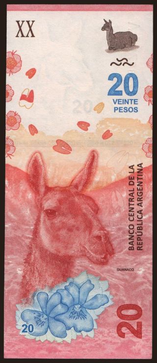 20 pesos, 2017