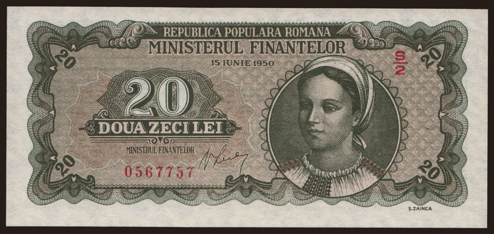 20 lei, 1950