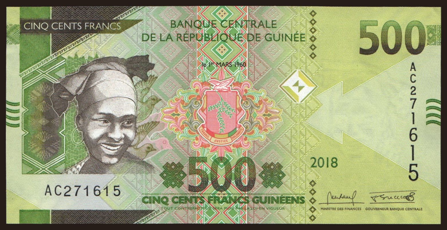 500 francs, 2018