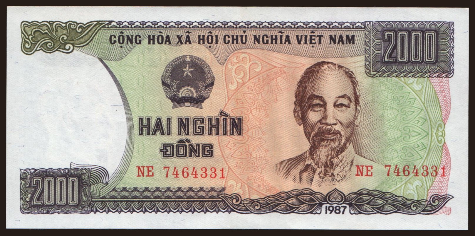 2000 dong, 1987