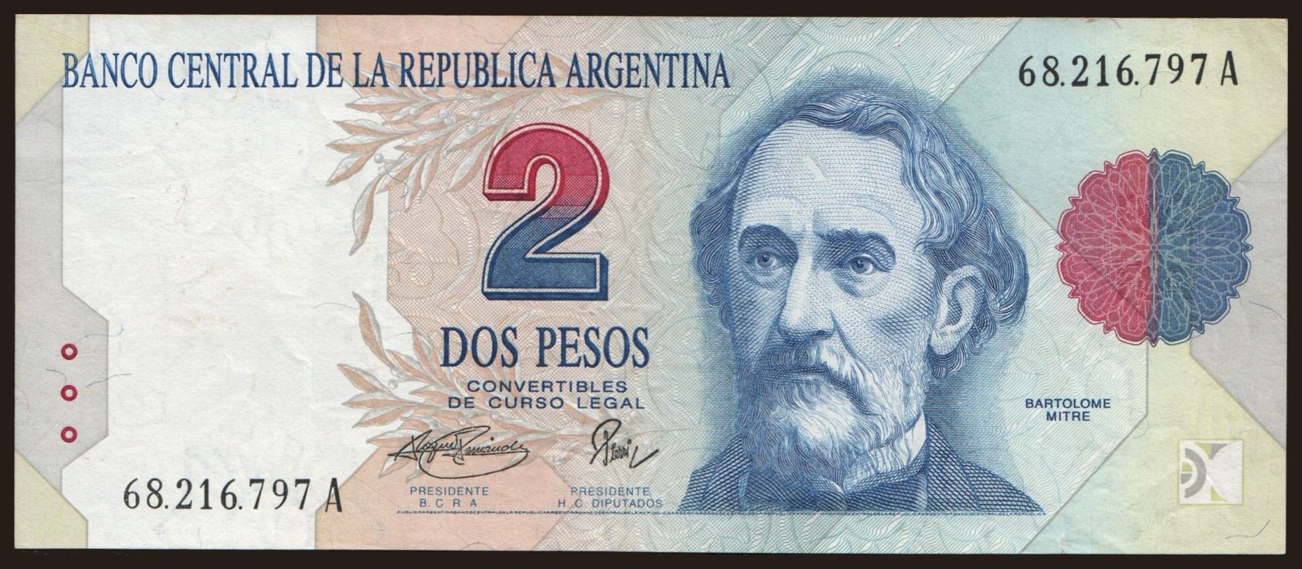 2 pesos, 1993