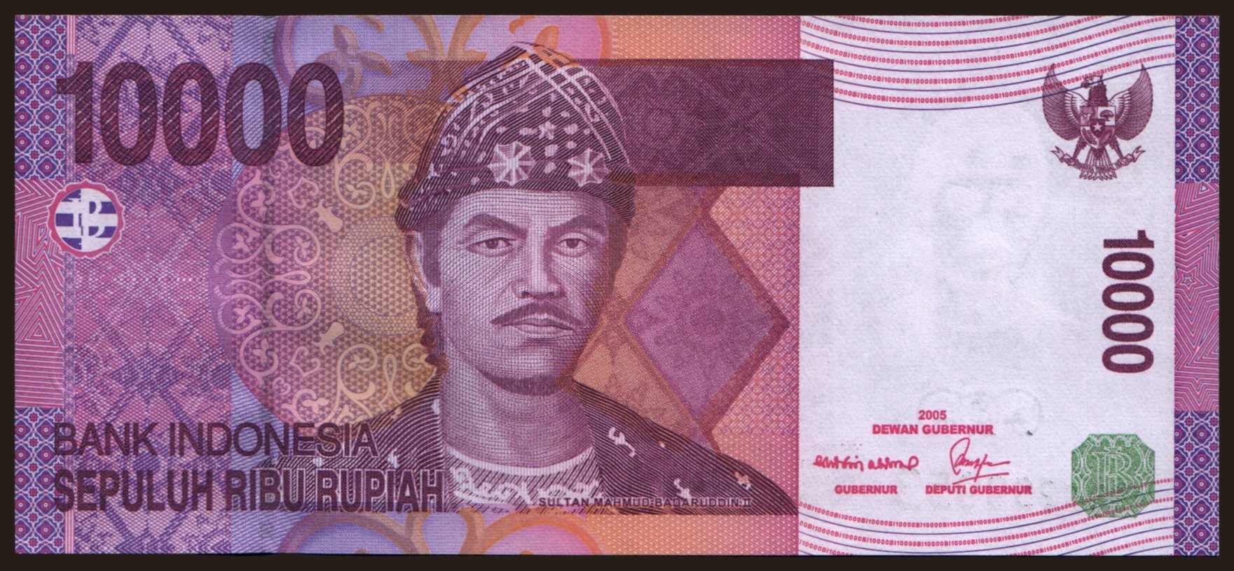 10.000 rupiah, 2008