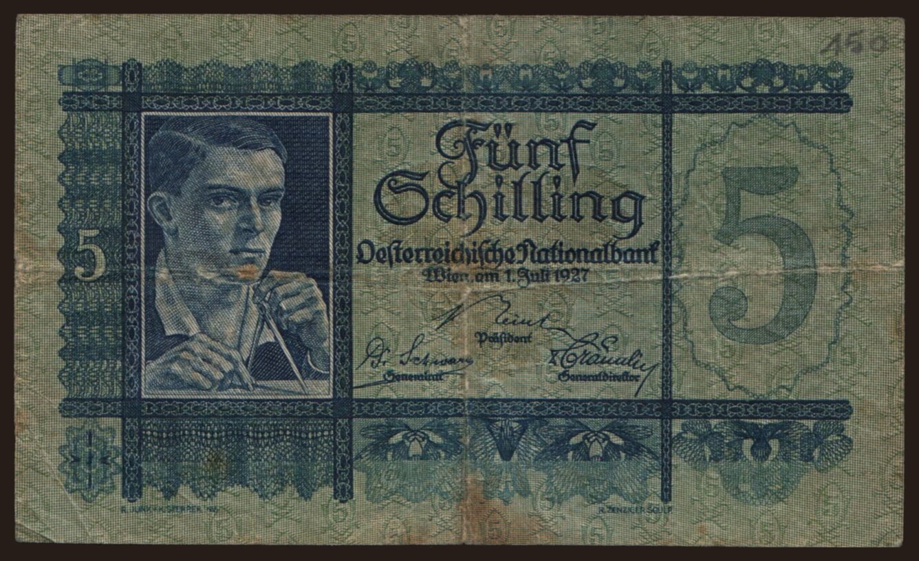 5 Schilling, 1927