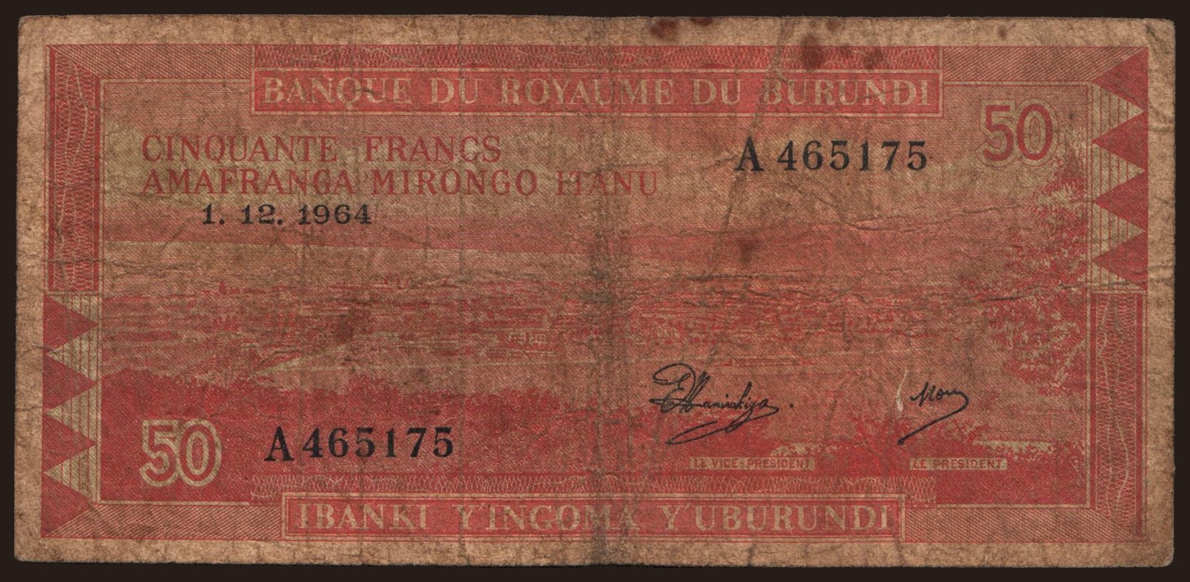 50 francs, 1964
