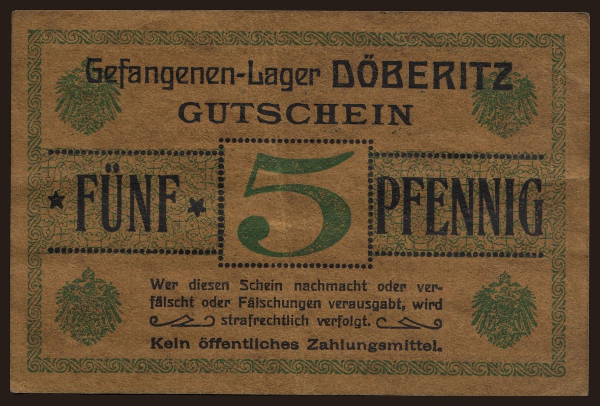 Döberitz, 5 Pfennig, 191?