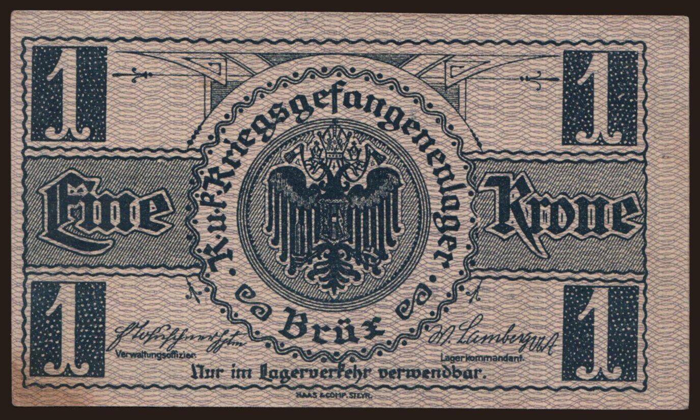 Brüx, 1 Krone, 191?