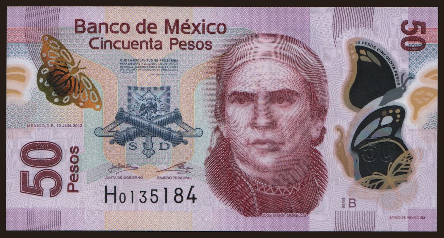 50 pesos, 2010