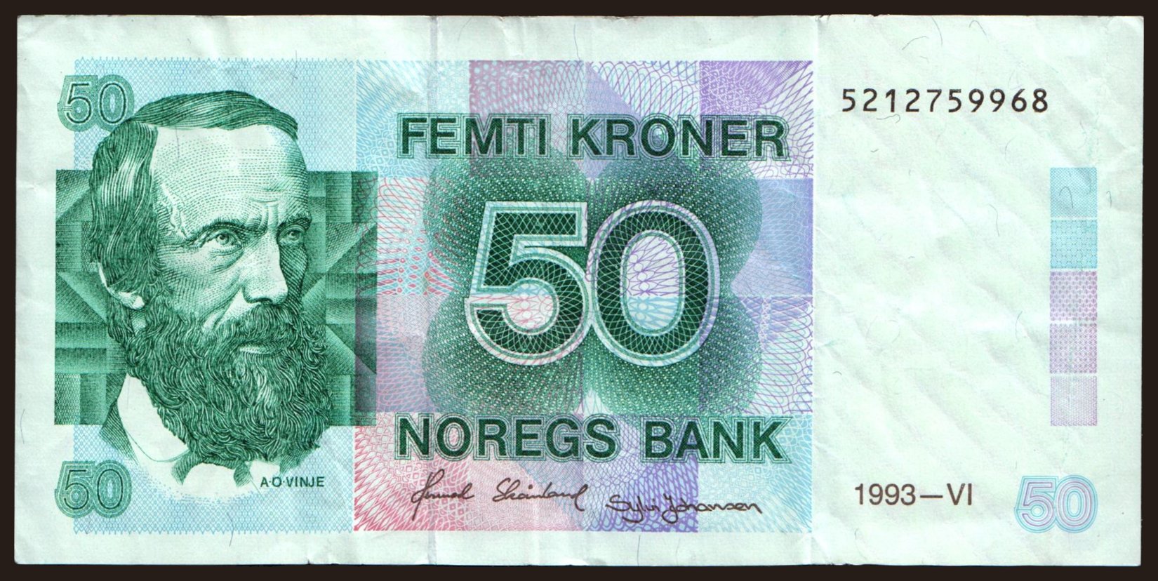 50 kroner, 1993