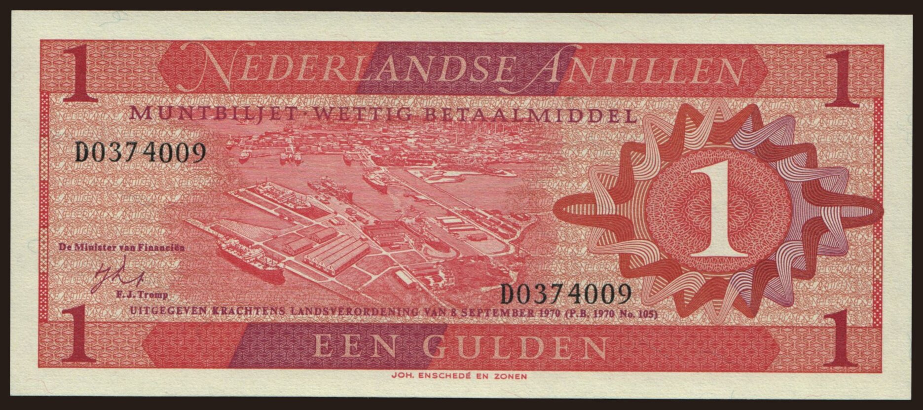 1 gulden, 1970