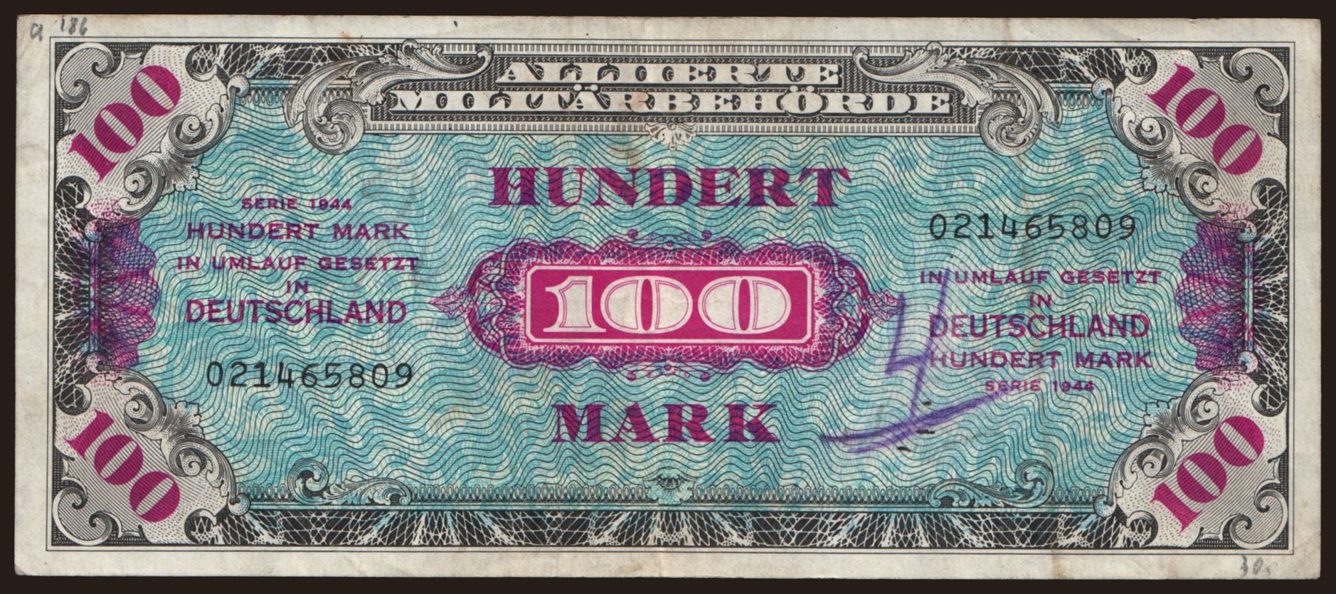 100 Mark, 1944