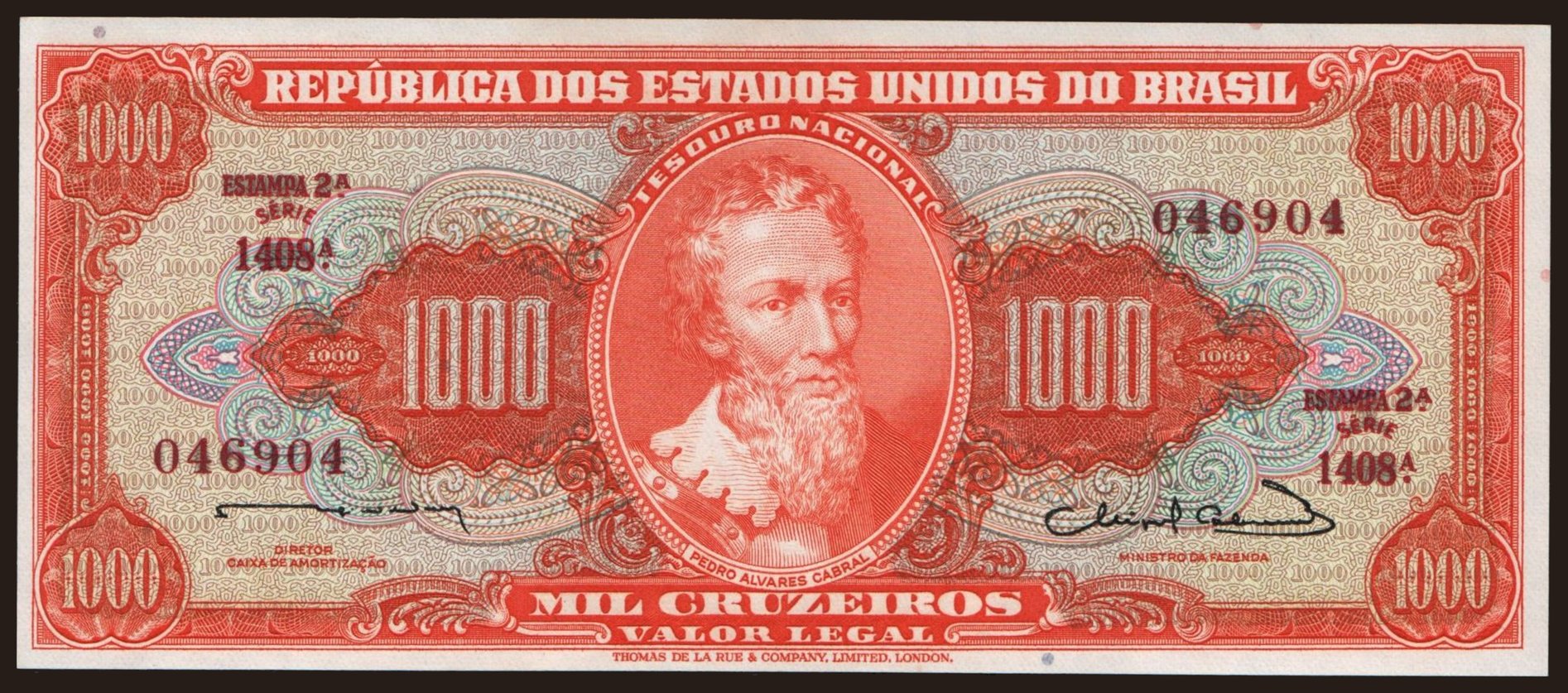 1000 cruzeiros, 1963