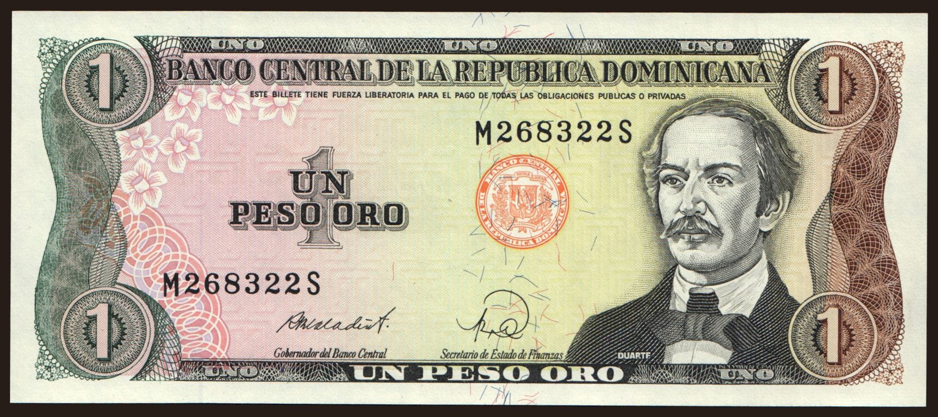 1 peso, 1988