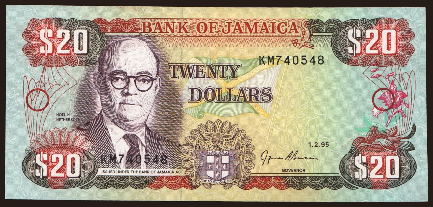 20 dollars, 1995
