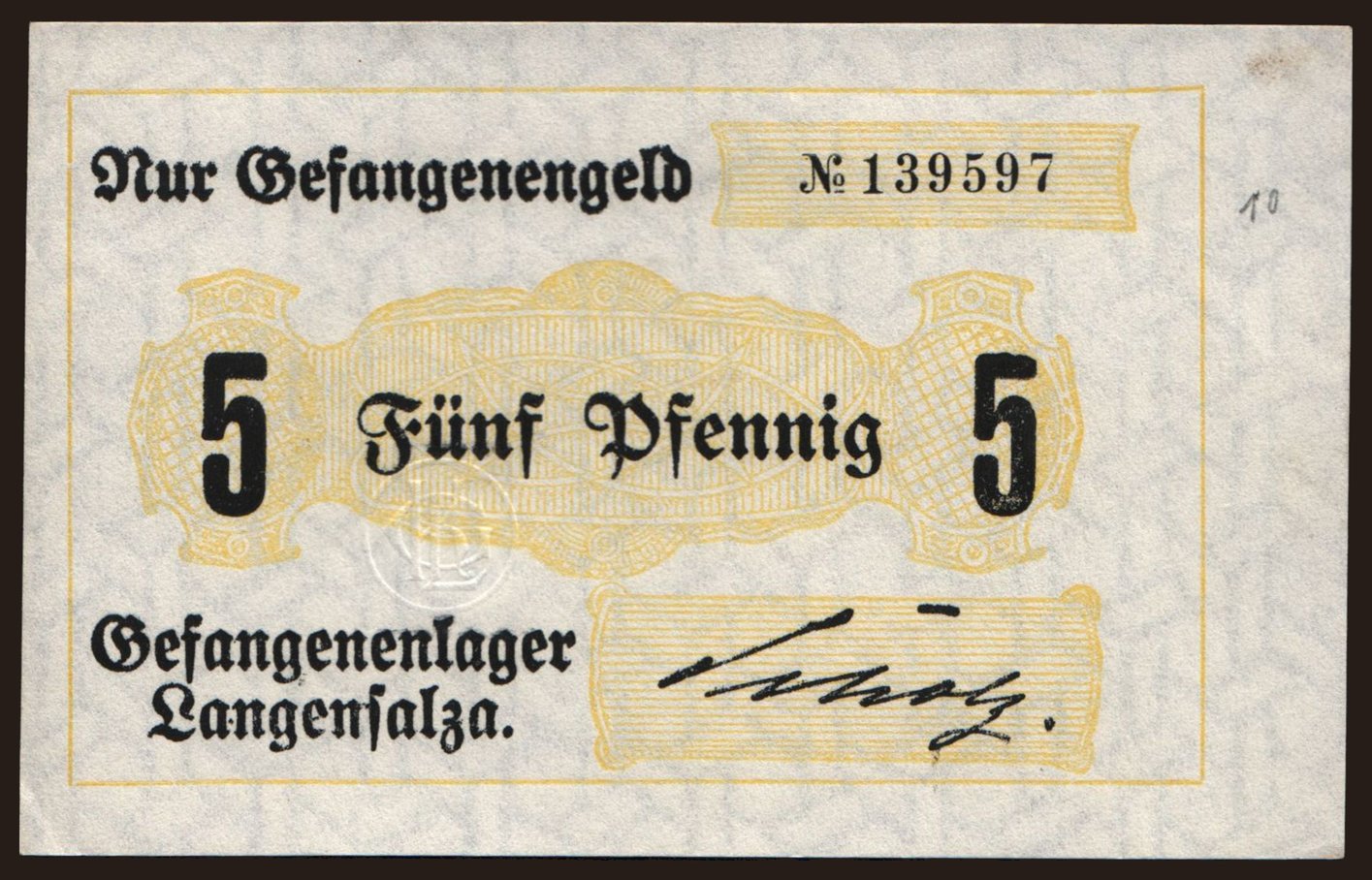 Langensalza, 5 Pfennig, 191?