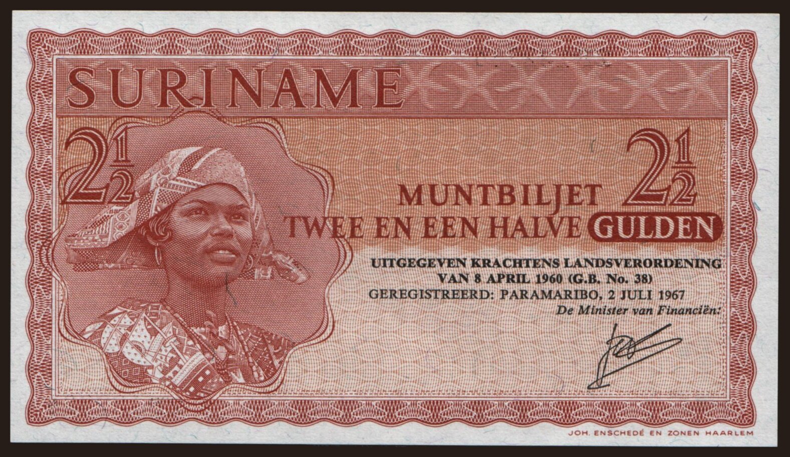 2 1/2 gulden, 1967