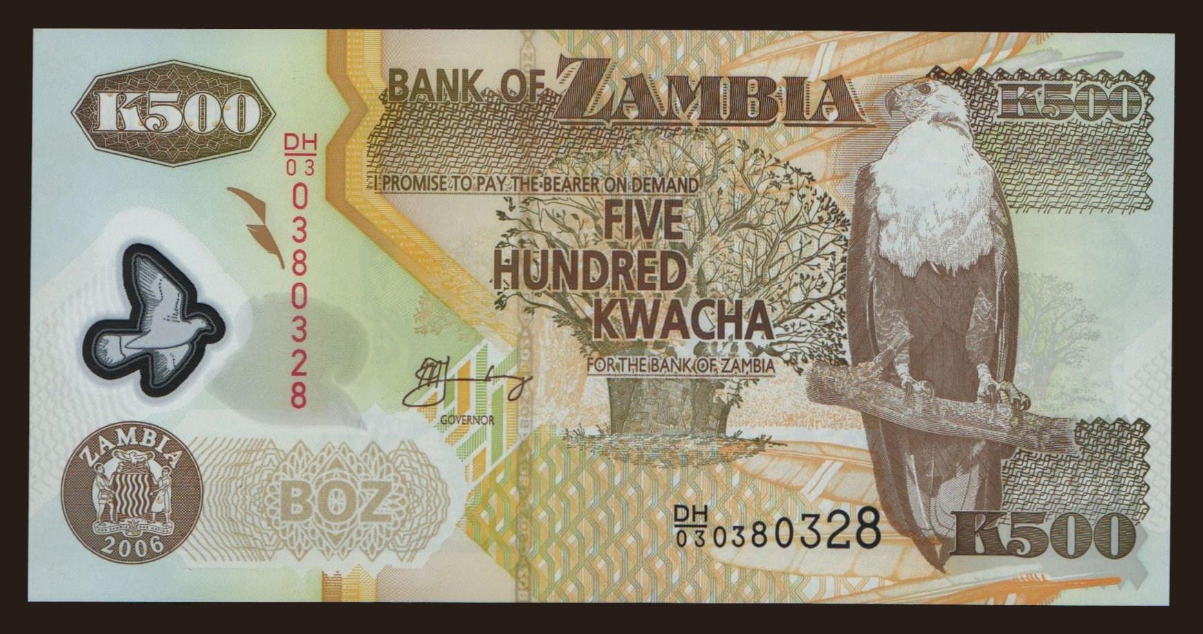 500 kwacha, 2006