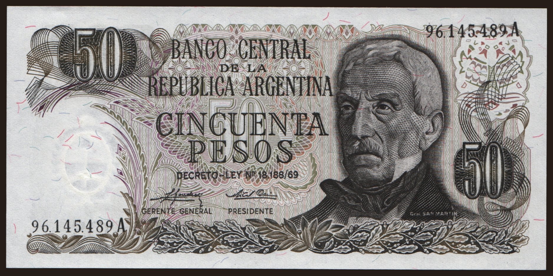 50 pesos, 1974