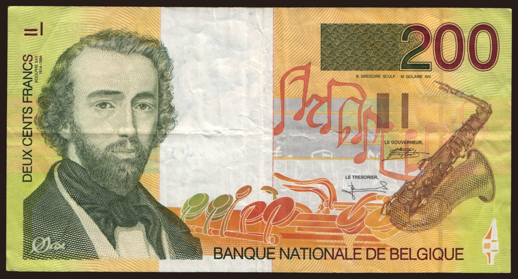 200 francs, 1996