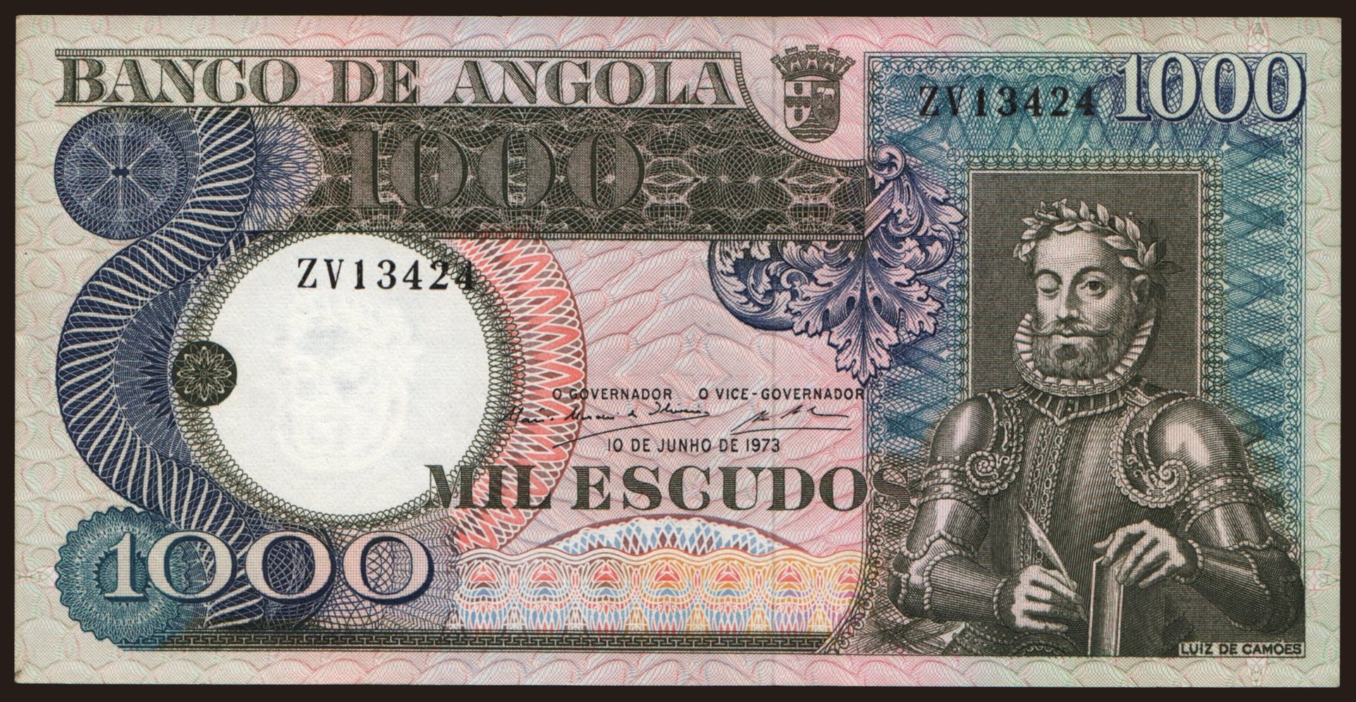 1000 escudos, 1973