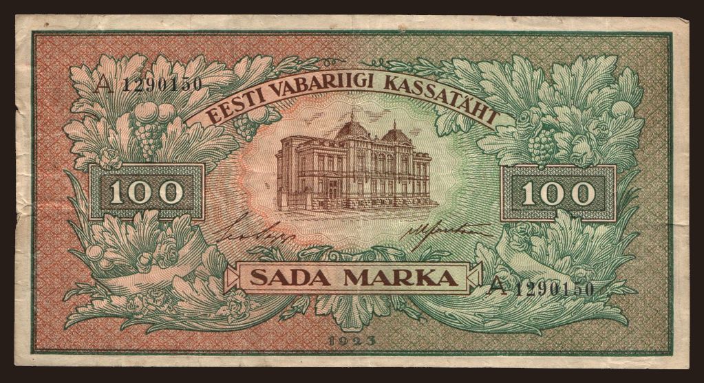 100 marka, 1923