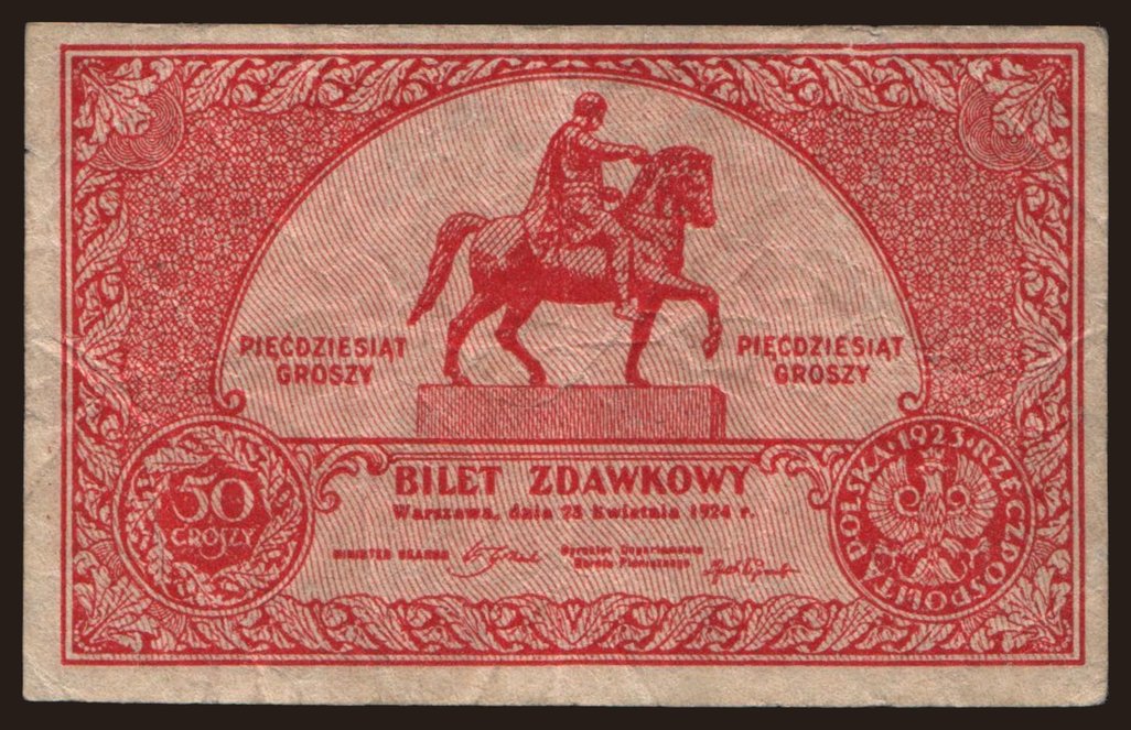 50 groszy, 1924