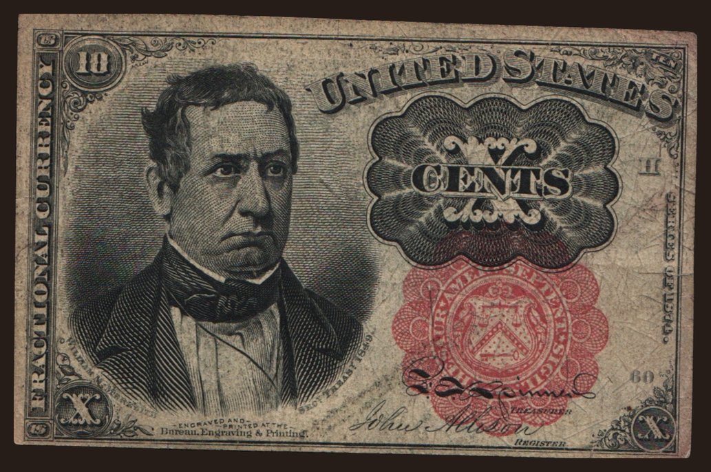 10 cents, 1874
