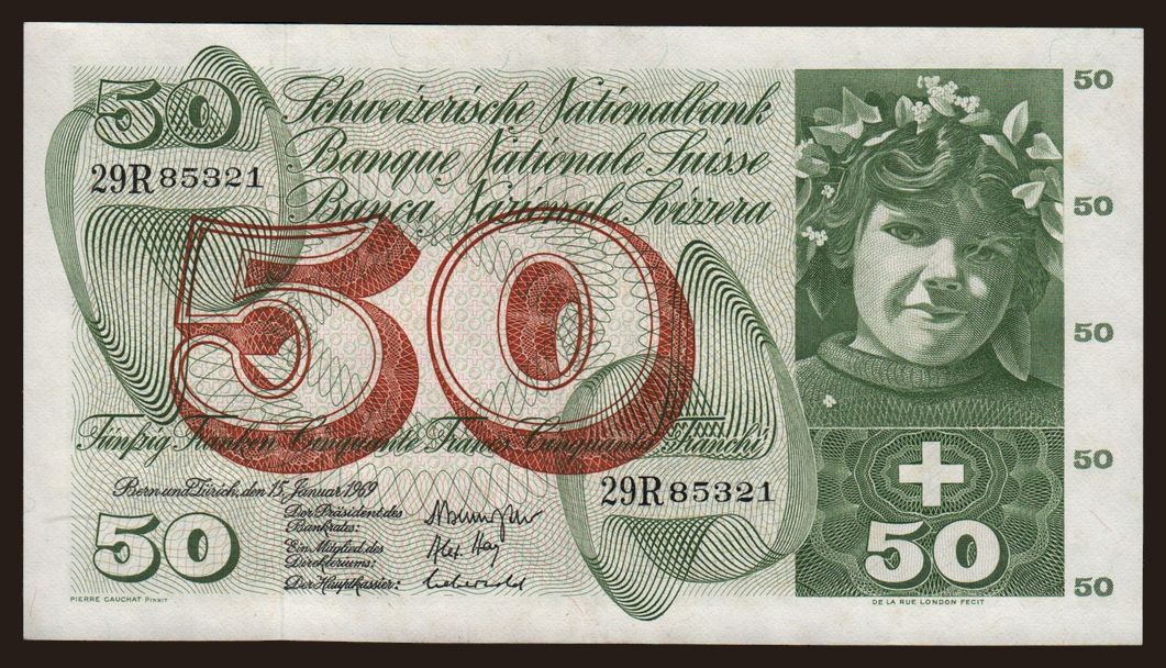 50 francs, 1969