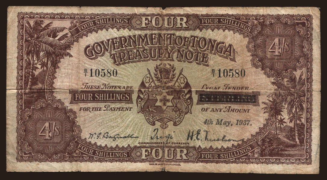 4 shillings, 1937