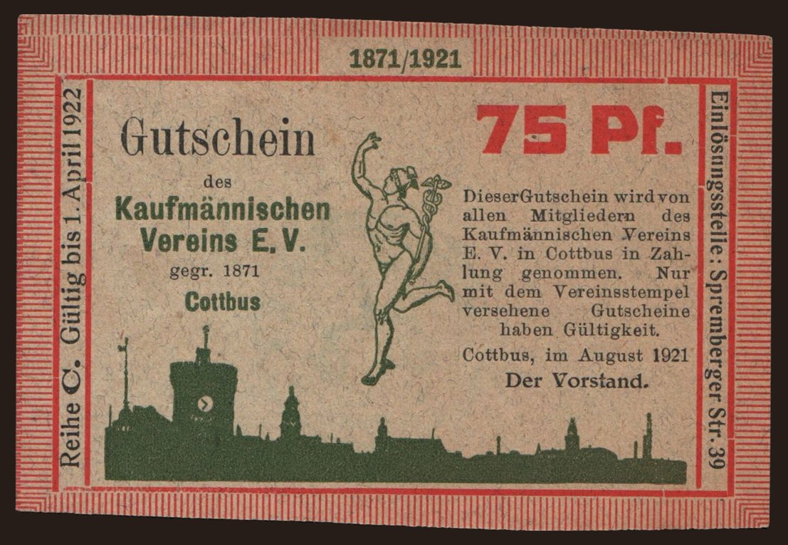 Cottbus/ Kaufmännischen Vereins E.V.,