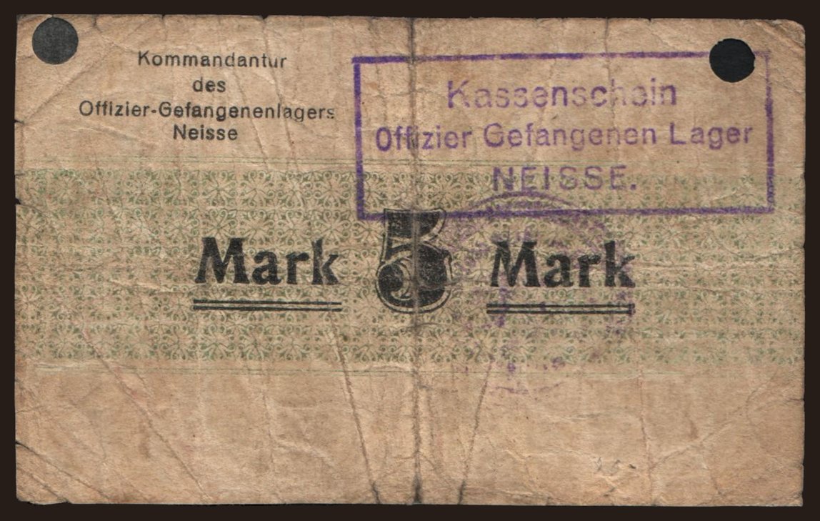 Neisse, 5 Mark, 191?