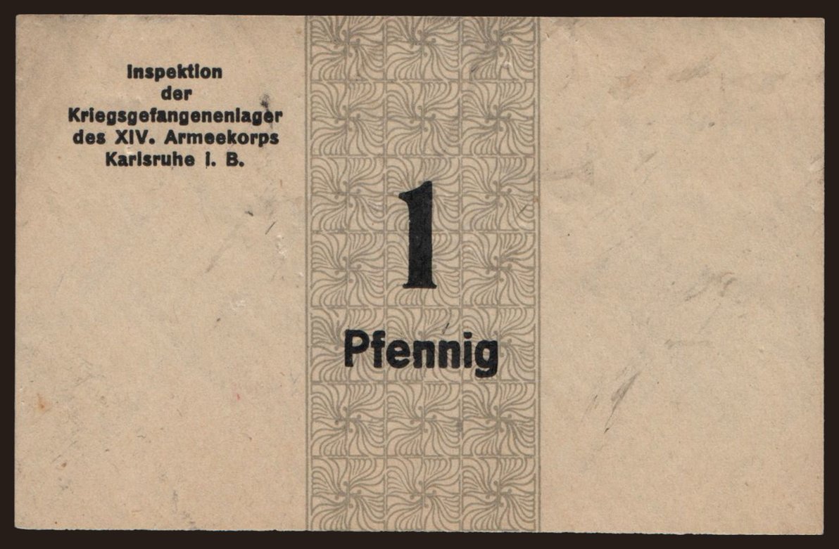 Karlsruhe, 1 Pfennig, 191?