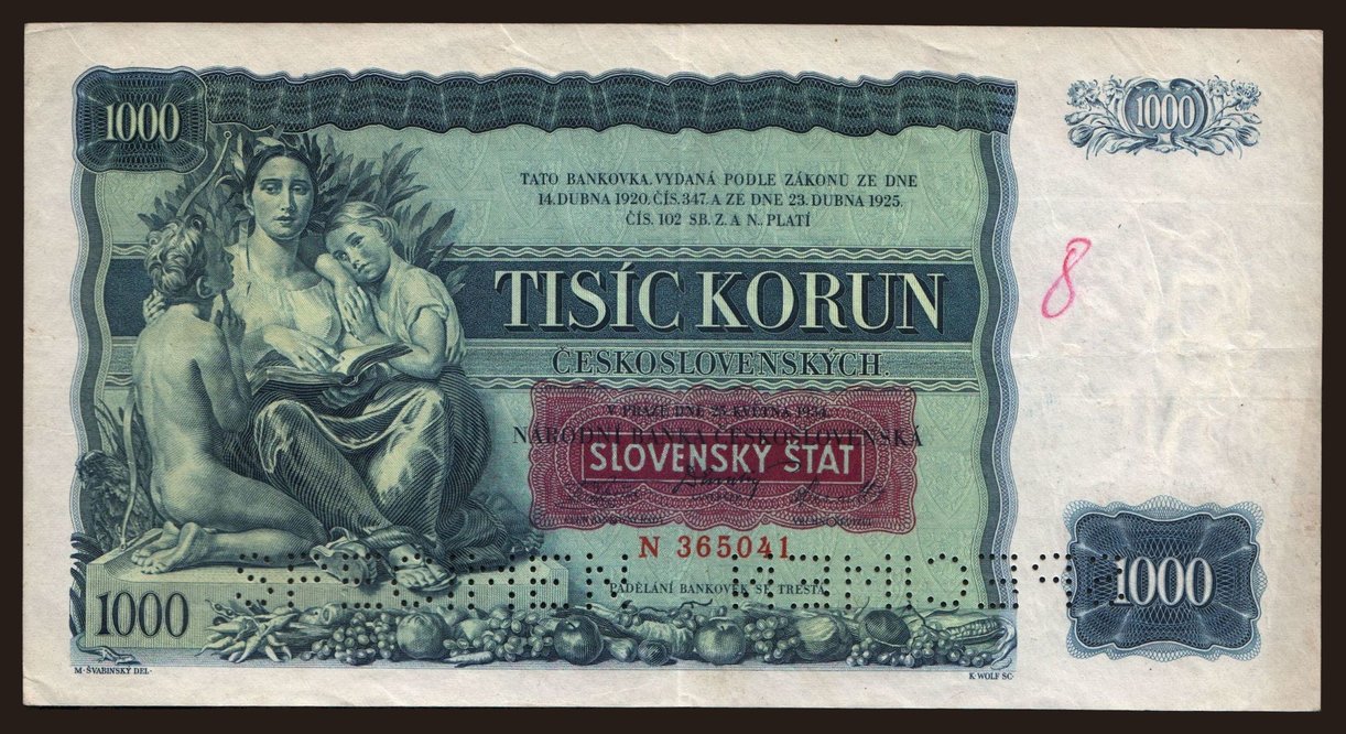 1000 Ks, 1934(39)