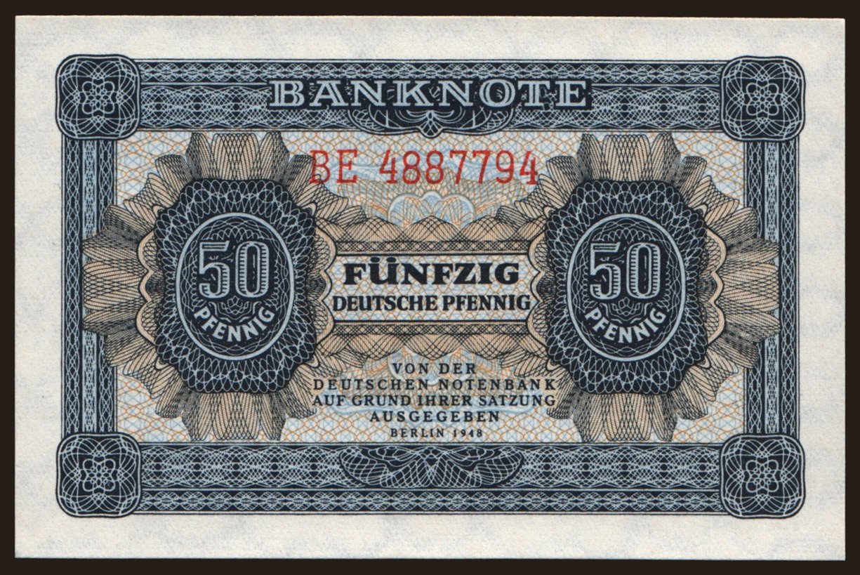 50 Pfennig, 1948