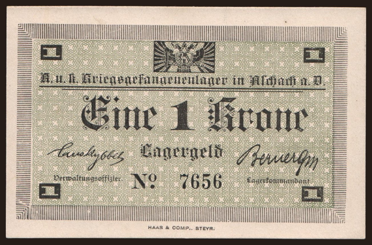 Aschach, 1 Krone, 191?