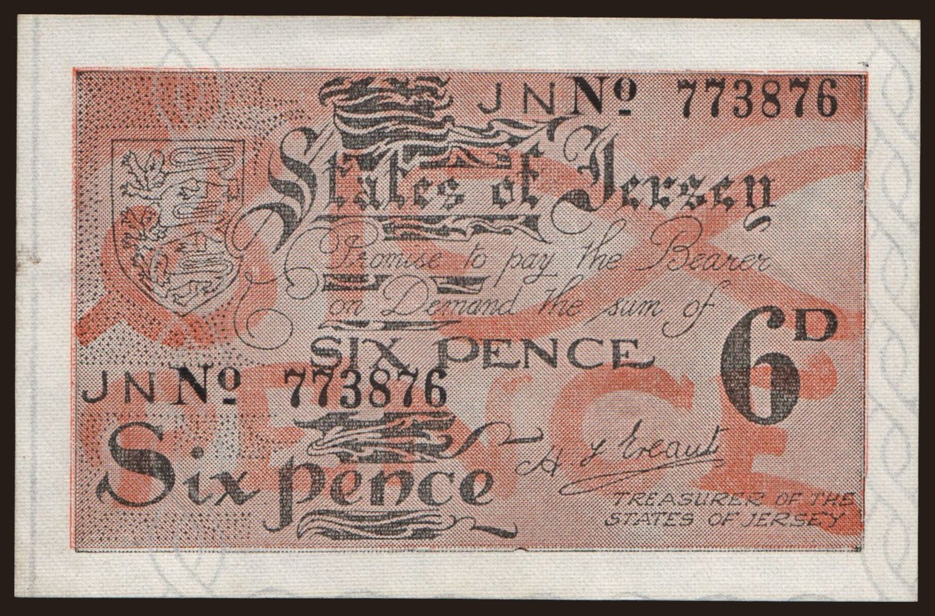 6 pence, 1942