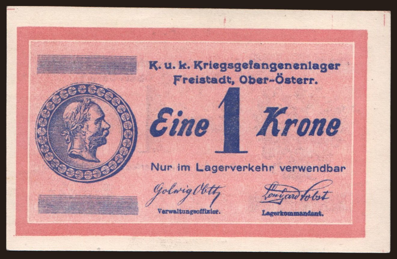 Freistadt, 1 Krone, 191?