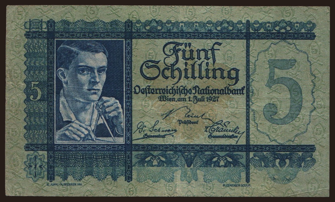 5 Schilling, 1927