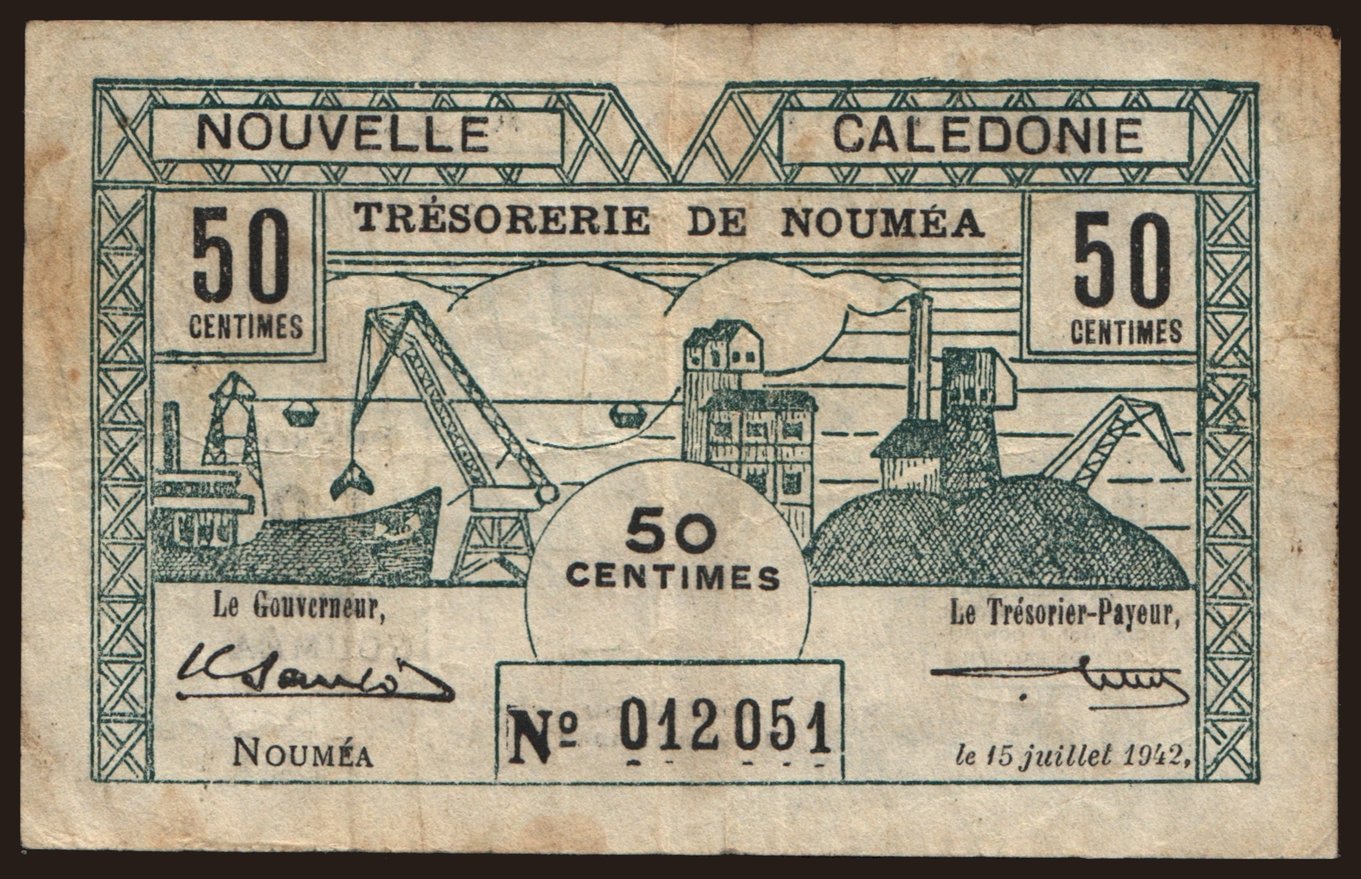 50 centimes, 1942