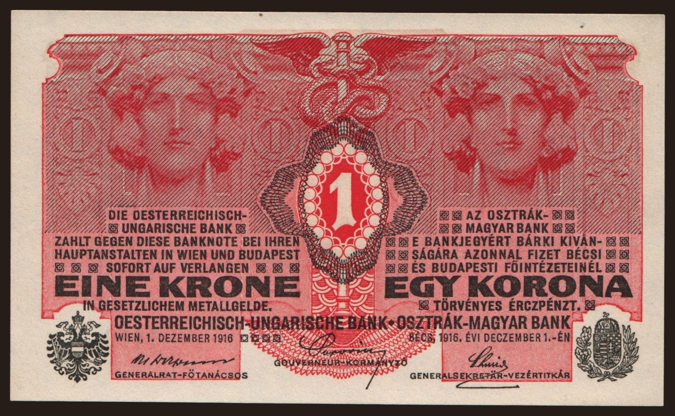 1 Krone, 1916