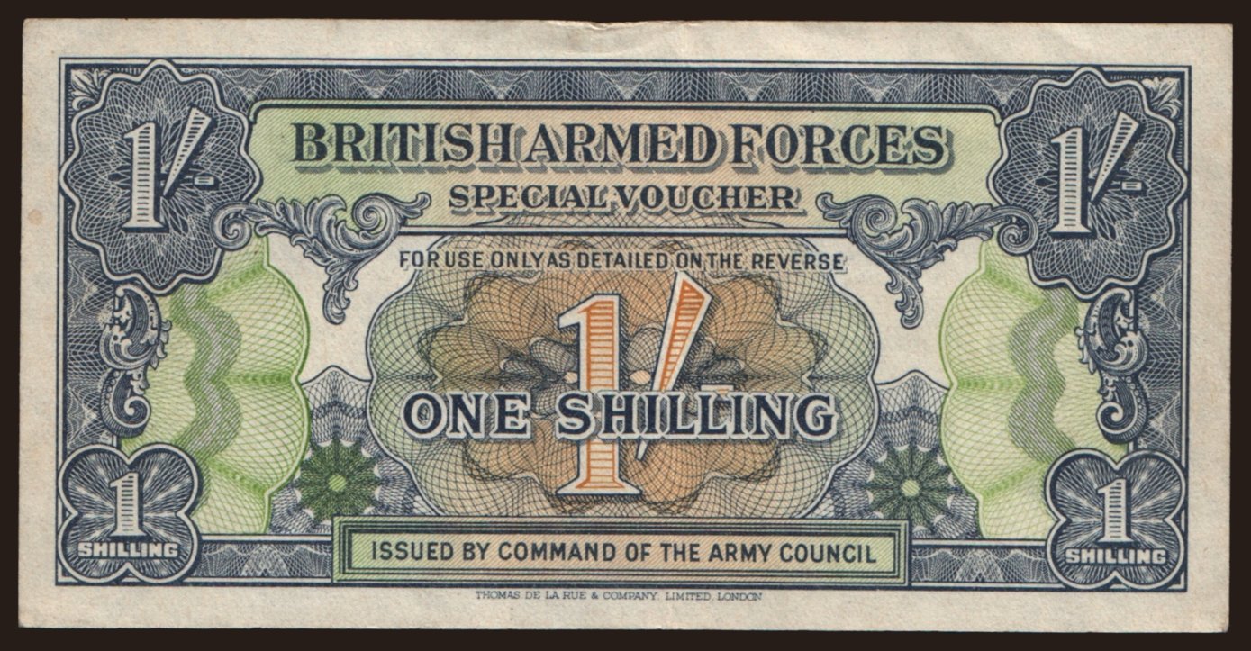 BAF, 1 shilling, 1946
