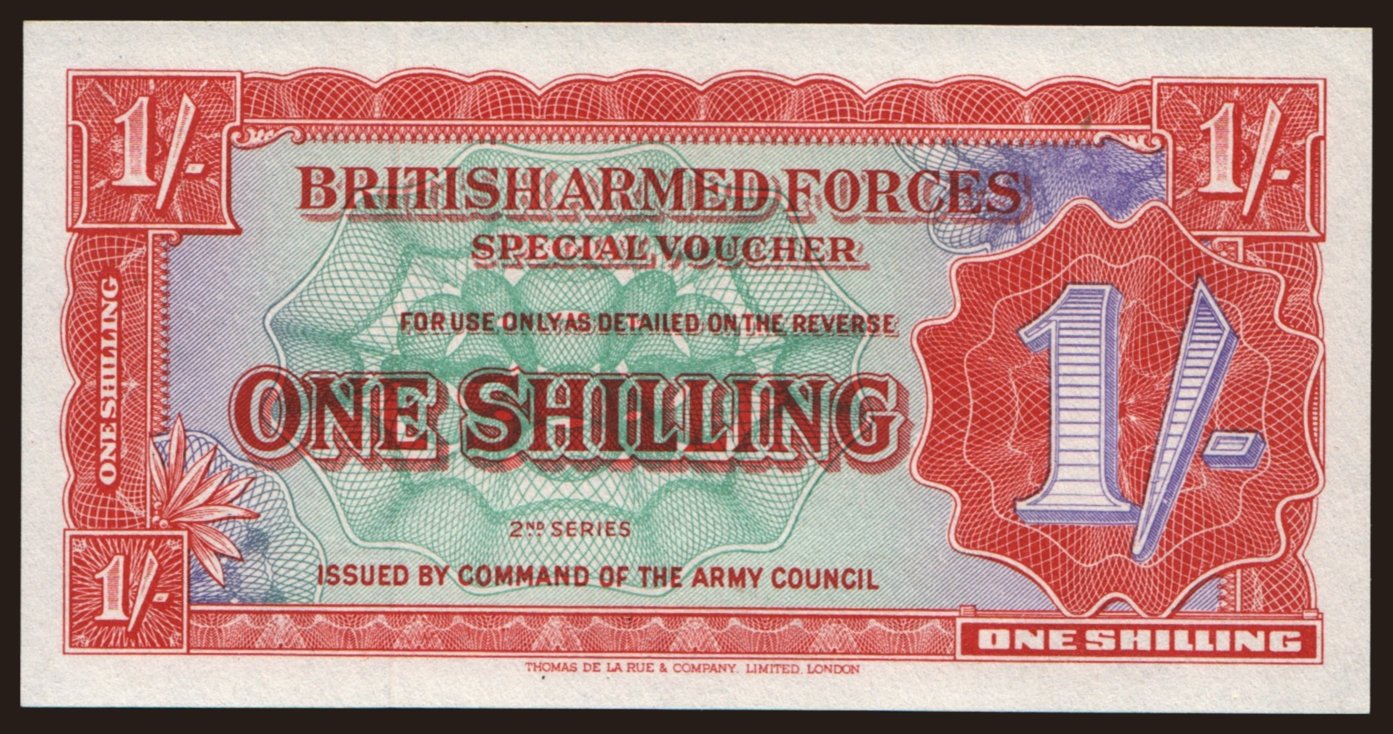 BAF, 1 shilling, 1948