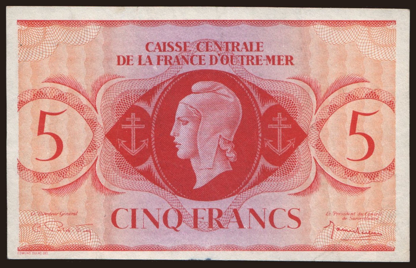 5 francs, 1944
